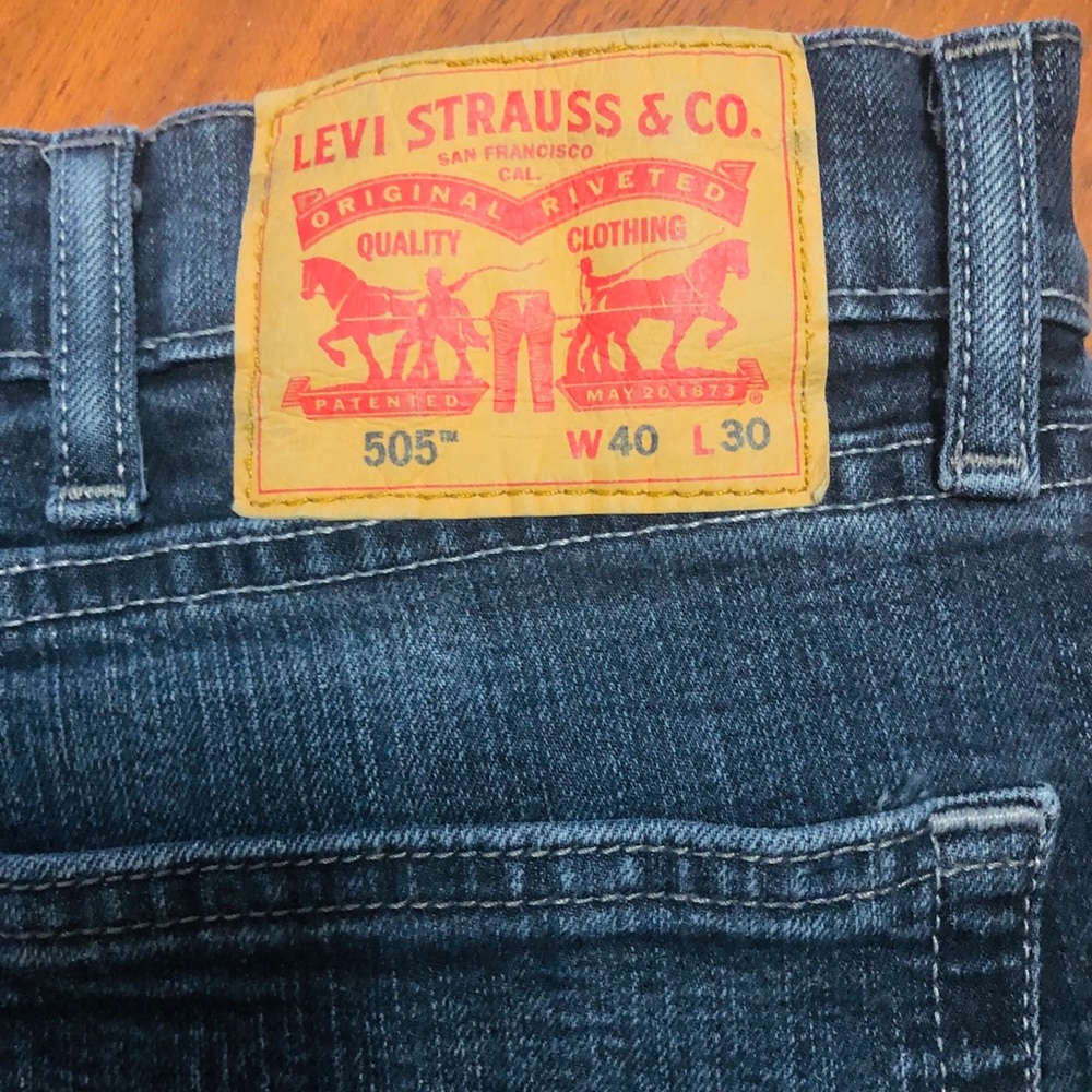Men’s Levi 505 40x30 Jeans
